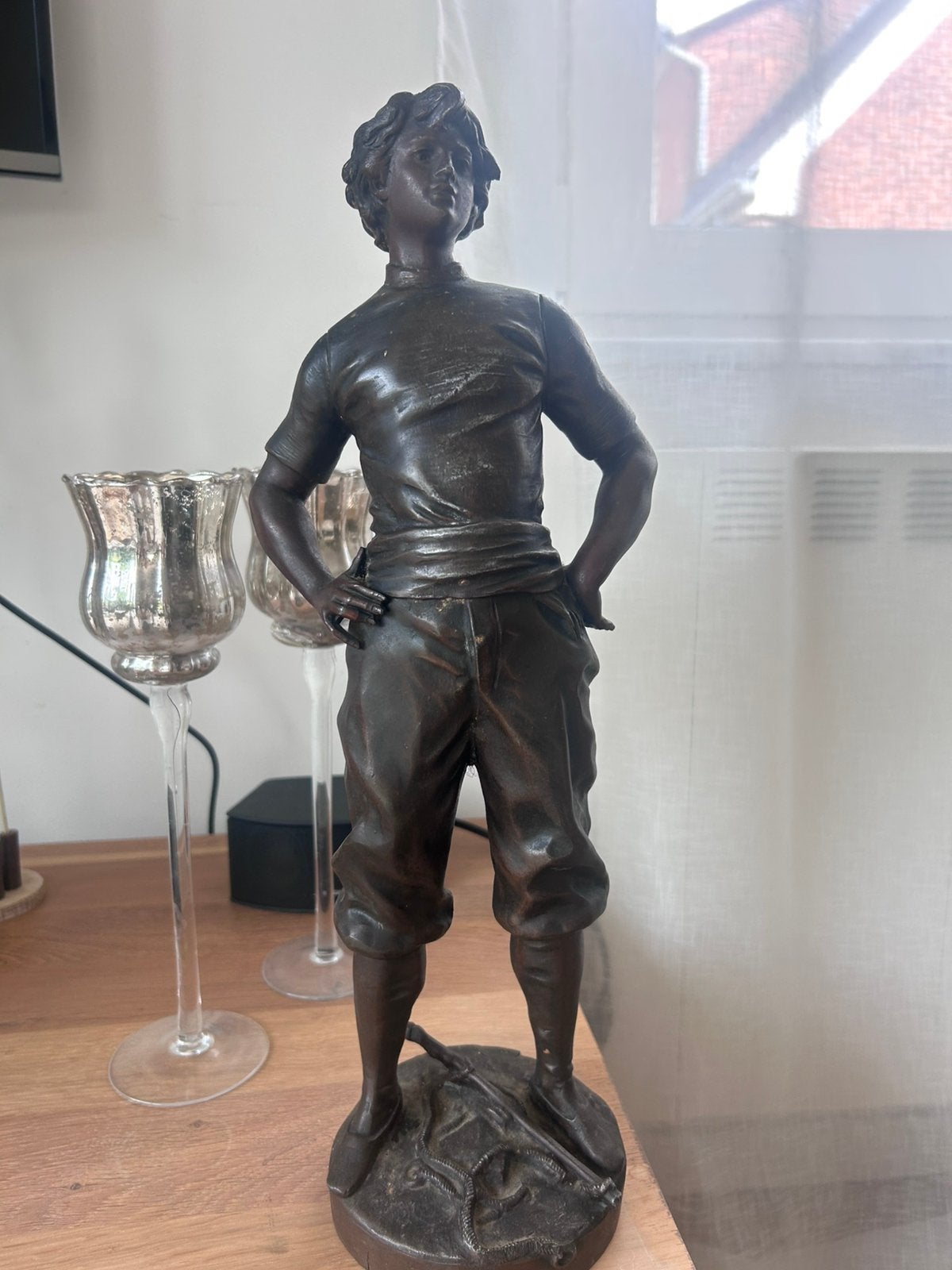 Louis Moreau « Le gymnaste », Antiquités & Art, Enlèvement ou Envoi