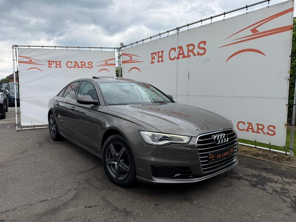 AUDI A6 2.0 TDI *S TRONIC*ULTRA*S-LINE STOELEN*FACELIFT*, Auto's, Audi, 4 cilinders, Leder, 5 deurs, 150 kW