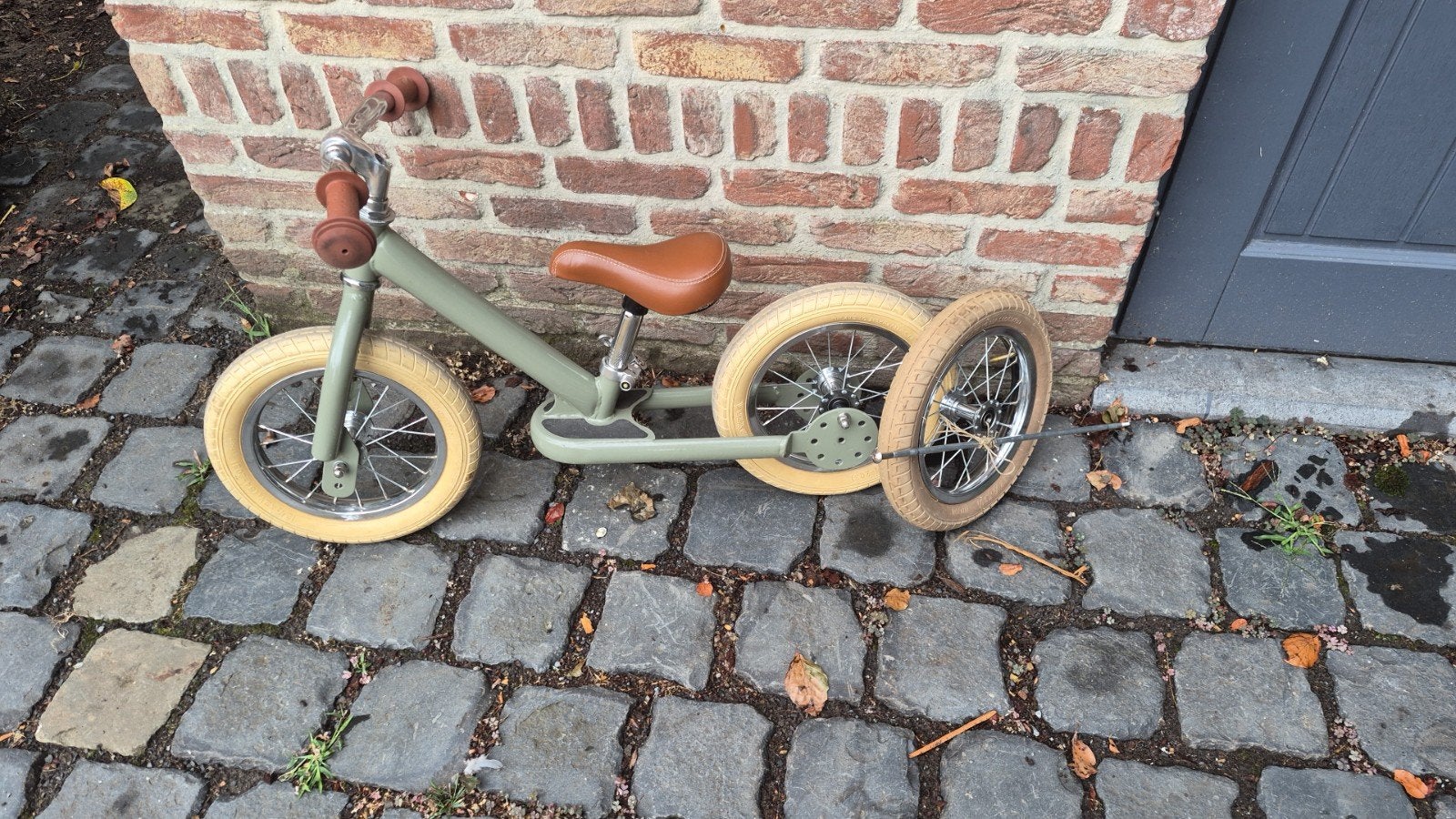 Trybike eerste loopfietsje, met drie of 2 wieltjes., Ophalen, Trybike