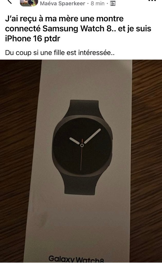 Montre connectée, Neuf, Gris, Enlèvement ou Envoi, Samsung galaxy watch 8