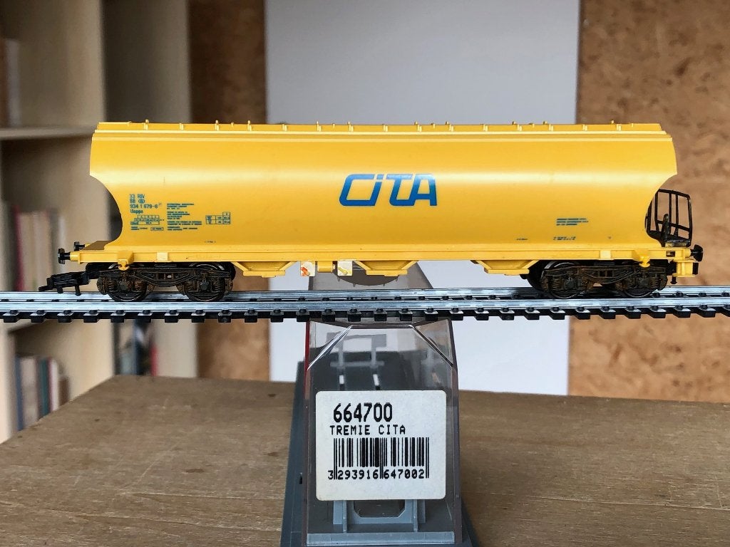 JOUEF 664700 SNCB WAGON CÉRÉALIER CITA Uapps HO, Envoi, Wagon, Jouef