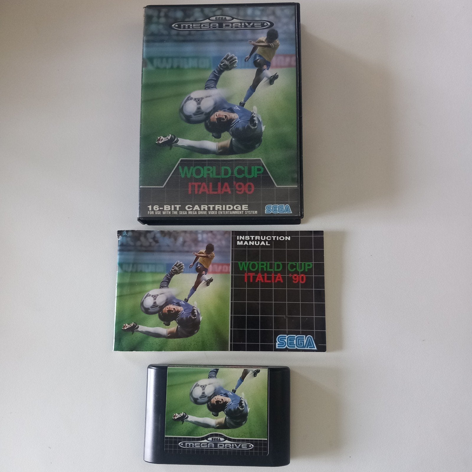 World Cup Italia 90 Sega Mega Drive pal, Games en Spelcomputers, Games | Sega, Ophalen of Verzenden, Mega Drive