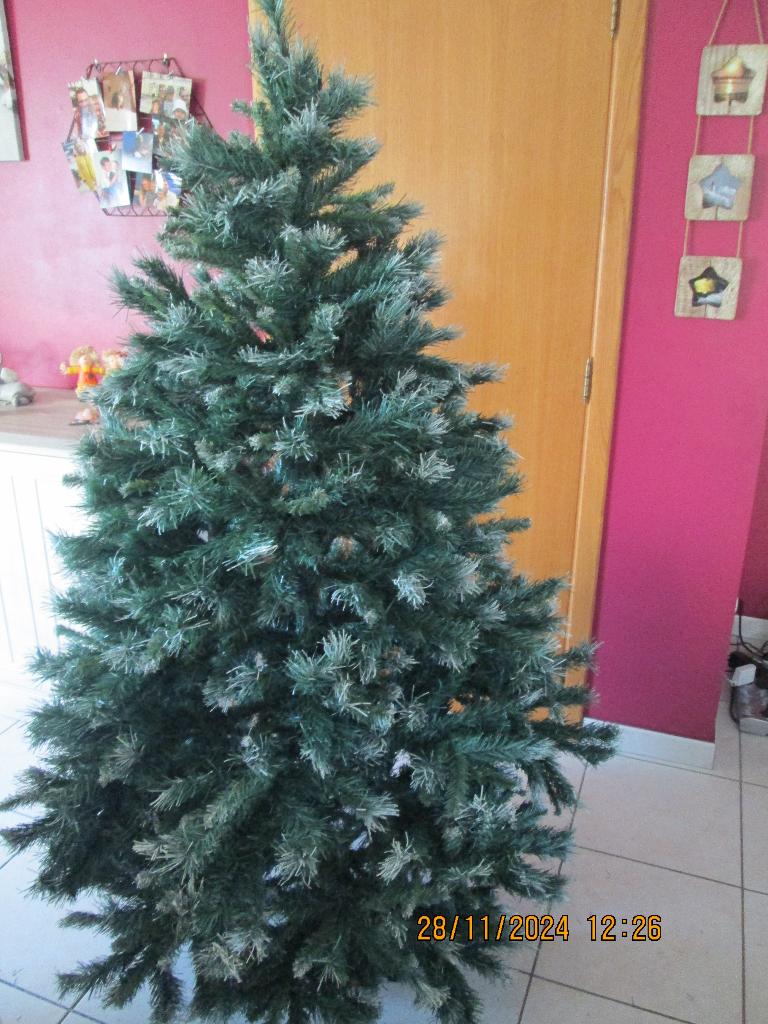 Sapin de Noël artificiel Pine Blue 180 cm, Divers, Noël, Comme neuf, Enlèvement