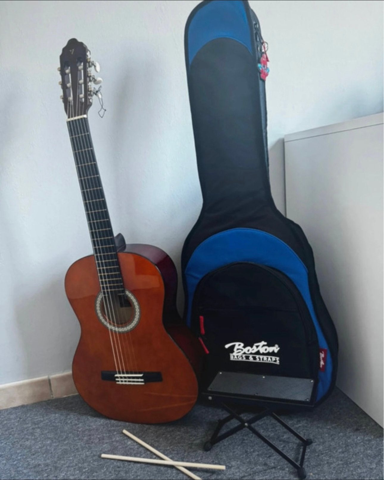 Set de guitare classique, Envoi, Comme neuf