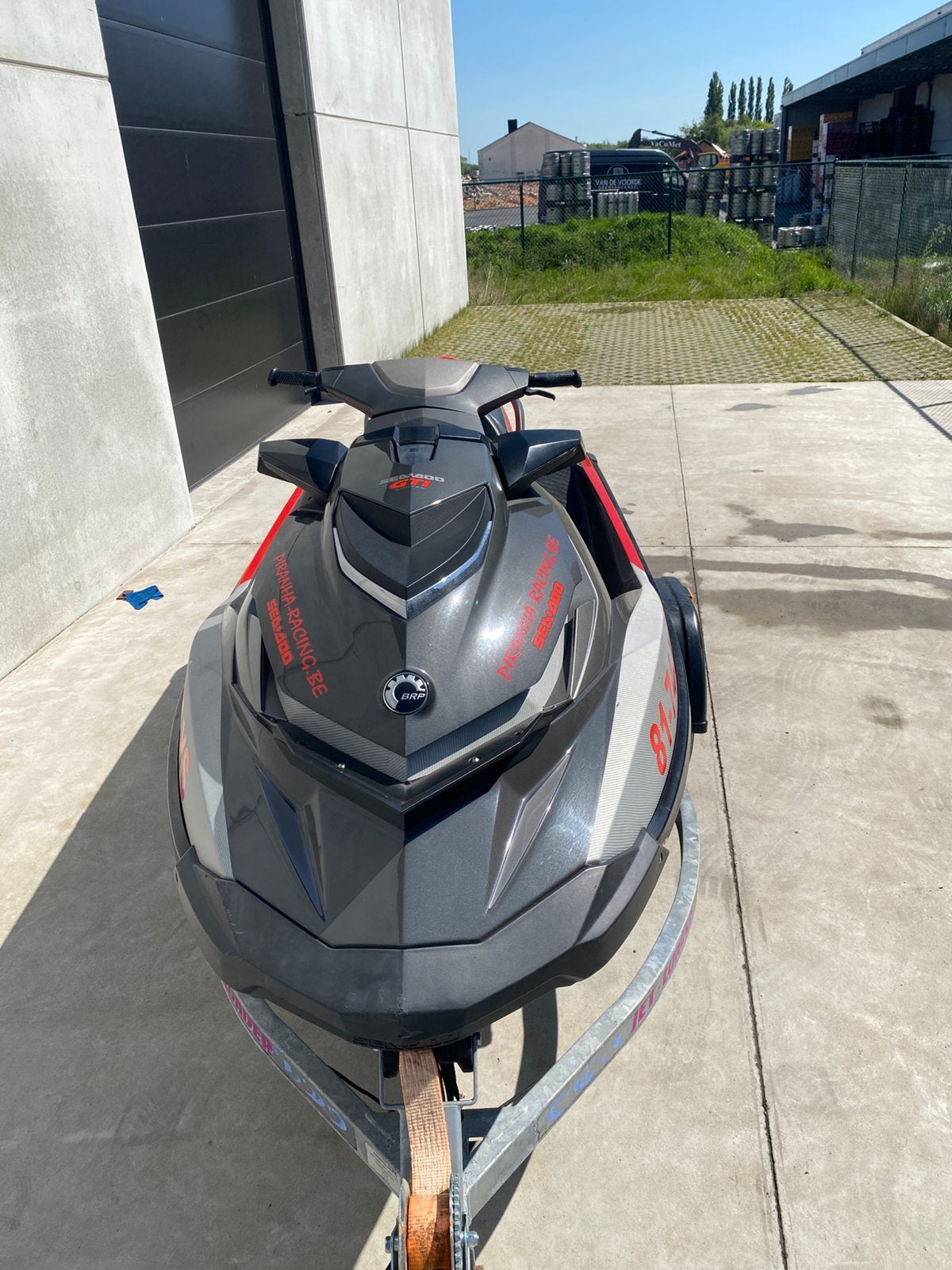 Sea-Doo GTI 155 Limited 2013 + aanhangwagen – 105 vaaruren, Sports nautiques & Bateaux, Enlèvement, Utilisé