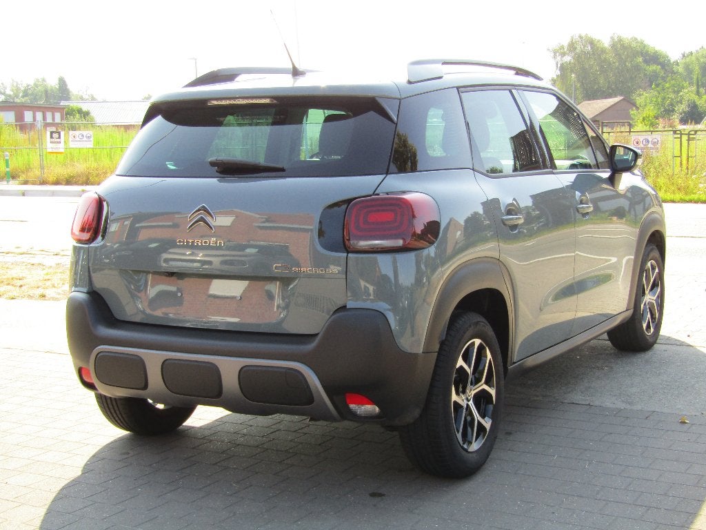 Citroen C3 Aircross 1.2 benzine met 9000km Automaat, Autos, Citroën, 144 g/km, Euro 6, Entreprise, Noir