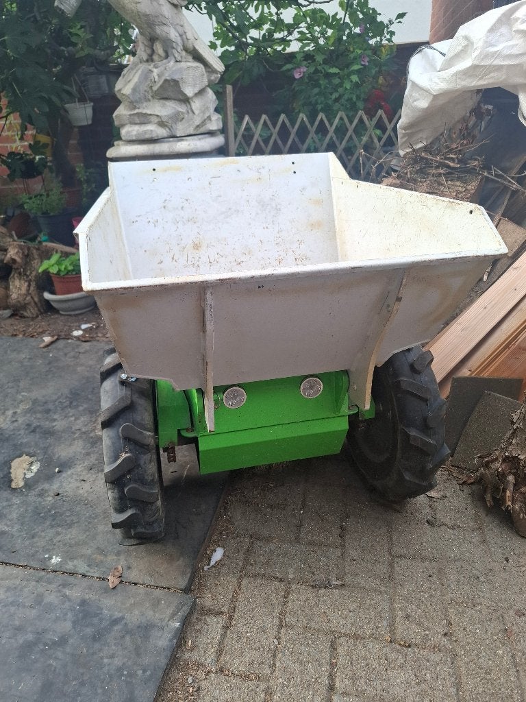 Mini dumper, Ophalen, Dumper