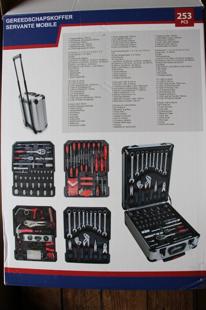 Coffre à outils de bricolage - Servante mobile, Enlèvement, Remplie, Comme neuf