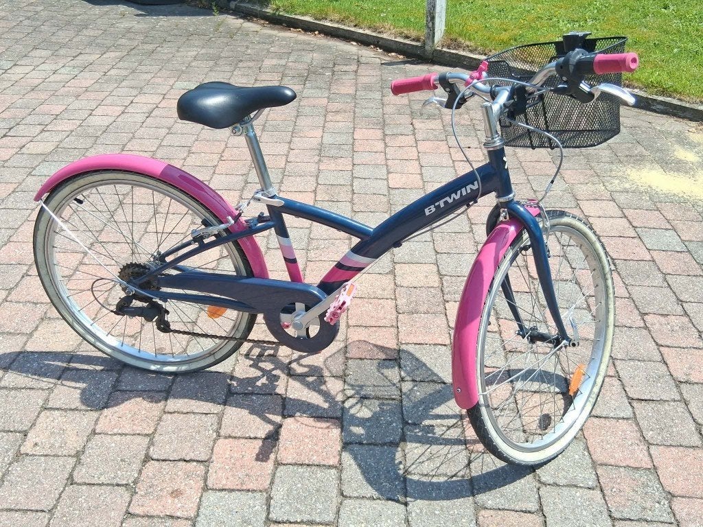 Vélo Btwin fille 24 pouces, Vitesses, 24 pouces, Enlèvement, Utilisé