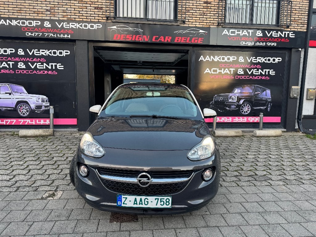 Opel Adam 1.4 Benzine 87 pk Pano Roof ledere verwarmde stoel, Euro 5, ADAM, Beige, Leder