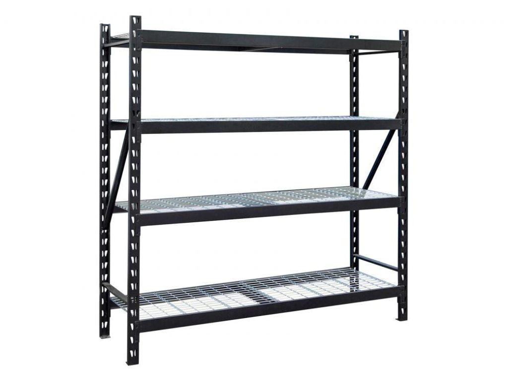Metalen stellingrek zwart, Enlèvement, Comme neuf