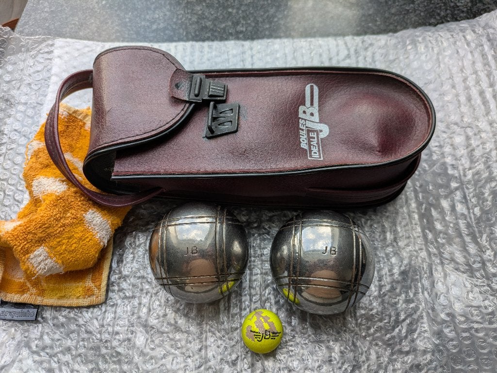 Petanqueballen JB, Ophalen of Verzenden, Gebruikt