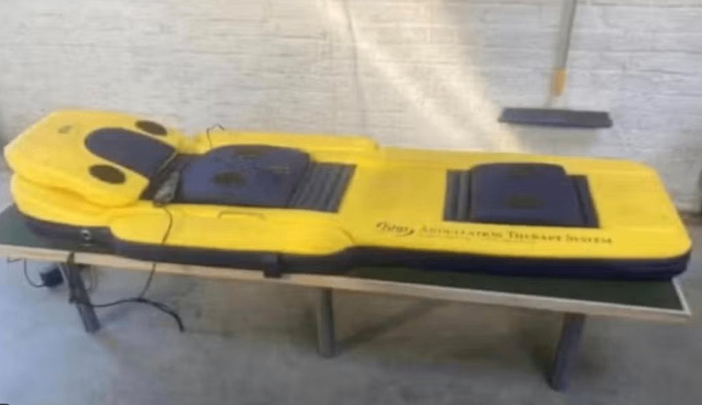 hhp massagematras, Ophalen, Gebruikt, Matras