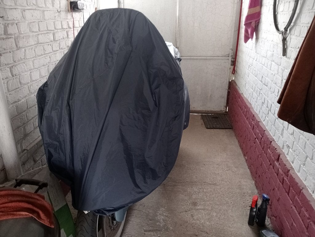 Beschermhoes voor motorfietsen met grote motoren, Verzenden, Zo goed als nieuw