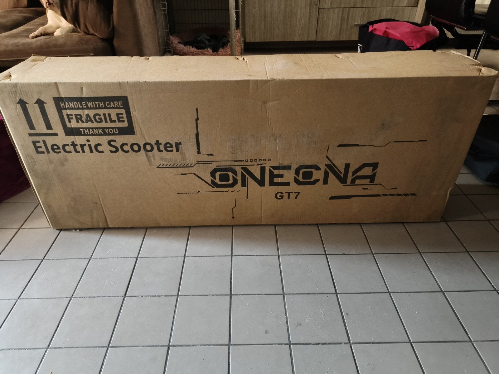 nieuw onecna gt7 in doos, Fietsen en Brommers, Steps, Ophalen, Nieuw, Elektrische step (E-scooter), Onecna