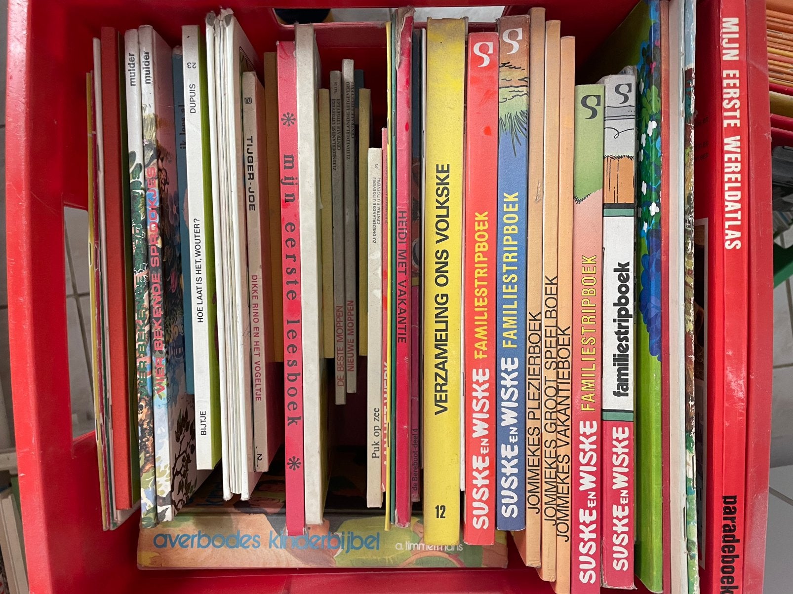 Lot strips en leesboeken voor kids en jeugd, Enlèvement, Utilisé, Autres