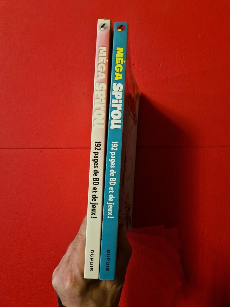 Lot de 2 bd mega spirou, Livres, Enlèvement ou Envoi