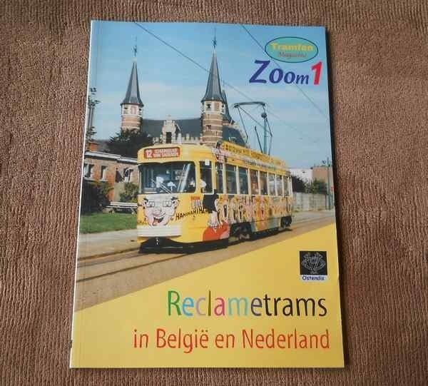 Reclametrams in België en Nederland, Verzamelen, Ophalen of Verzenden, Gebruikt, Tram, Boek of Tijdschrift