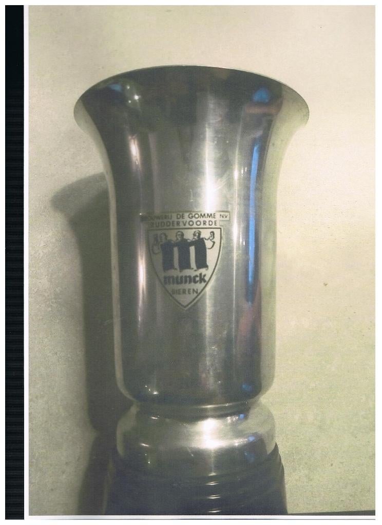 OUDE TROFEE BEKERS MUNCK BIEREN, Verzenden, Gebruikt, Overige typen