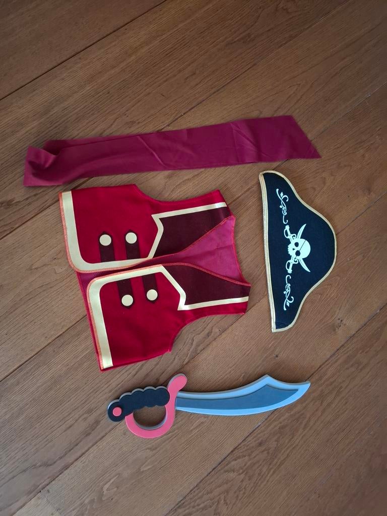 Verkleden: piraat, Kinderen en Baby's, Carnavalskleding en Verkleedspullen, Ophalen of Verzenden