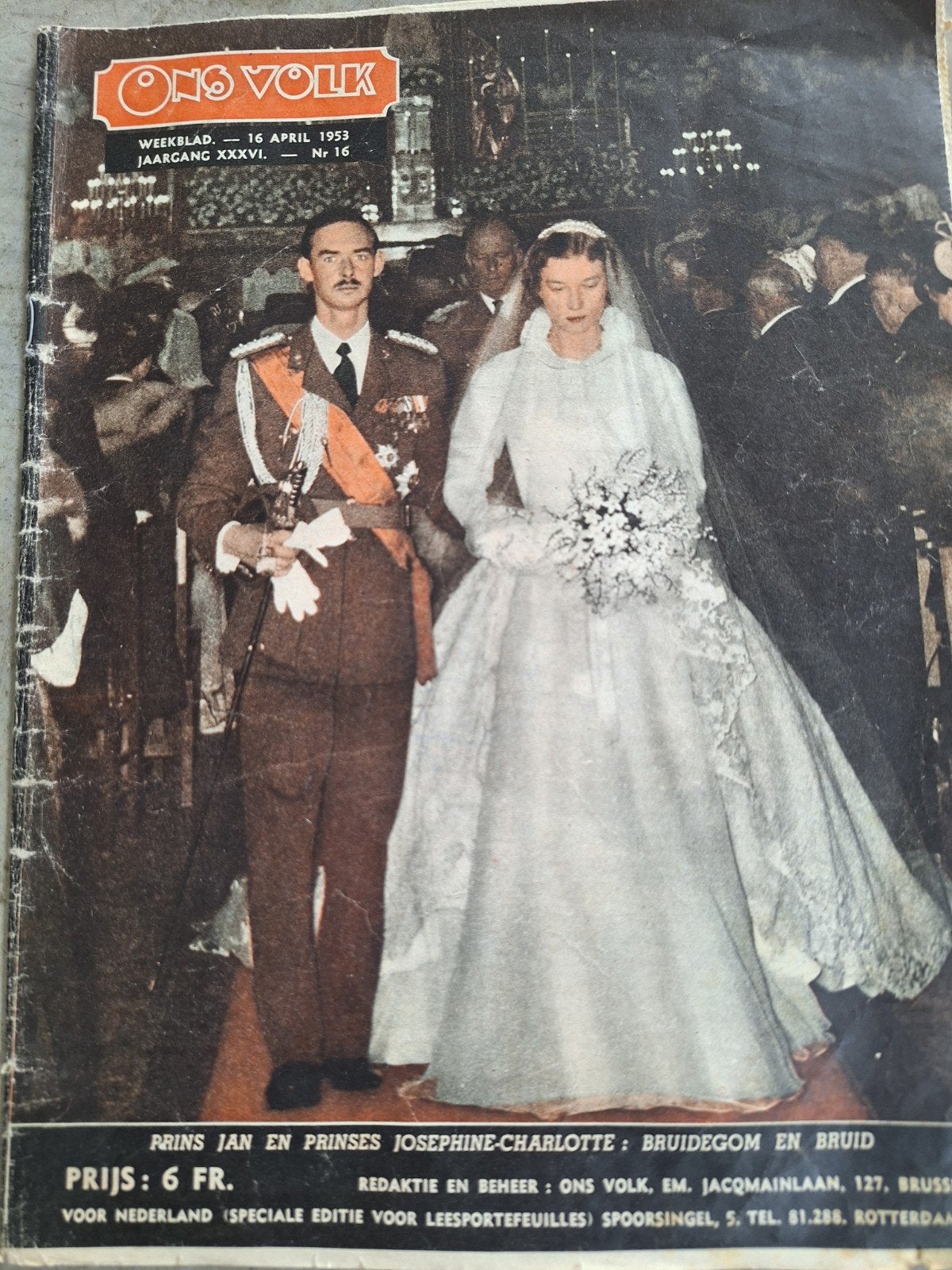 Ons volk 16 april 1953, Ophalen, 1940 tot 1960, Tijdschrift