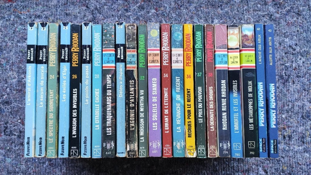 Perry Rhodan - Cycle 2 complet "Atlan et Arkonis", Livres, Science-fiction, Utilisé, Enlèvement ou Envoi