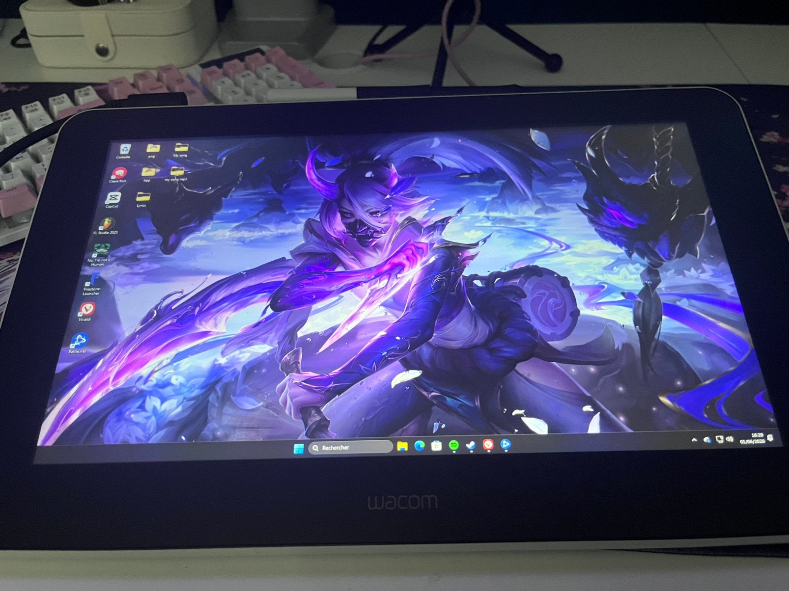 Tablette graphique wacom one, Informatique & Logiciels, Android Tablettes, Enlèvement, Comme neuf