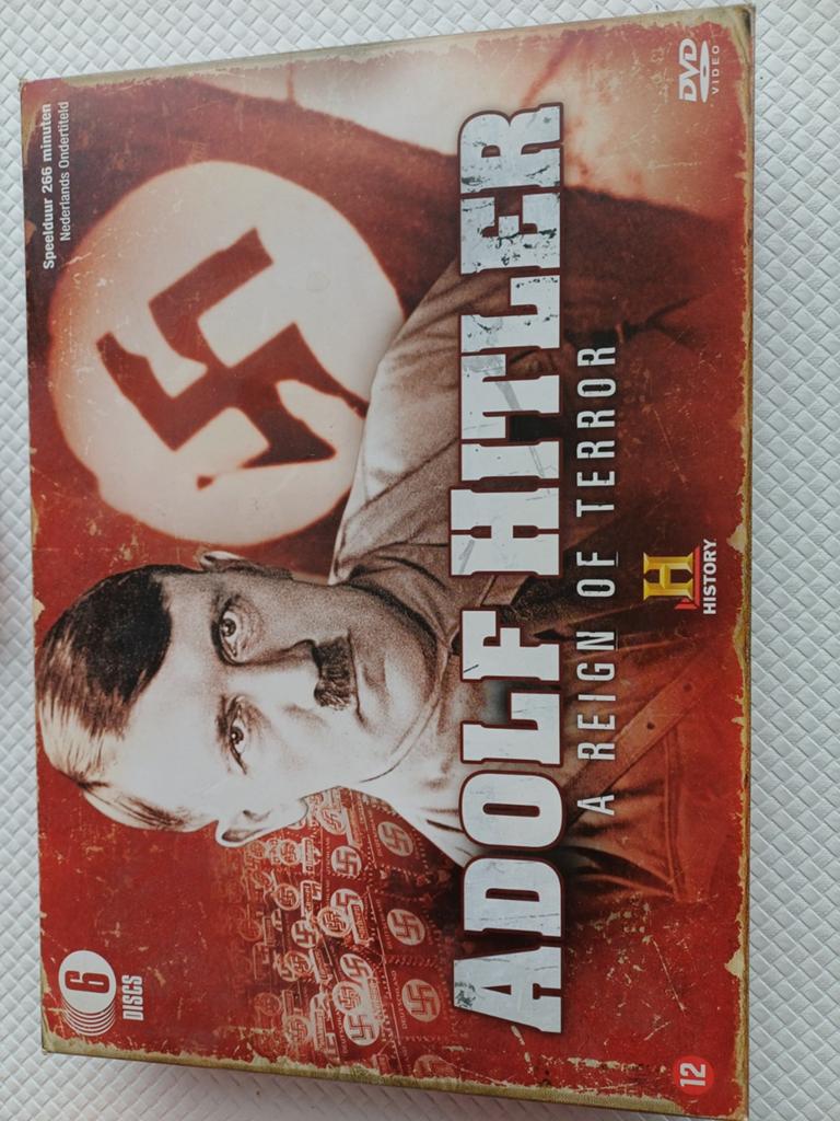 Adolf Hitler, 6 dvd's, A reign of terror⁸, Ophalen, Gebruikt