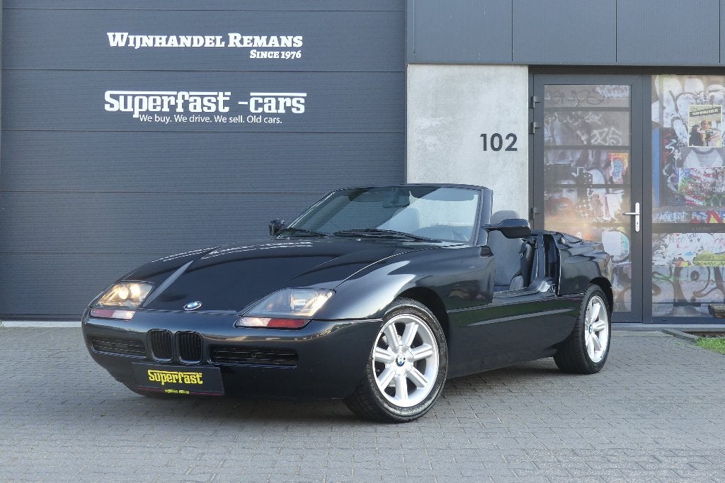 1990 BMW Z1 E30, Auto's, Oldtimers, Achterwielaandrijving, Zwart, 2494 cc, Cabriolet