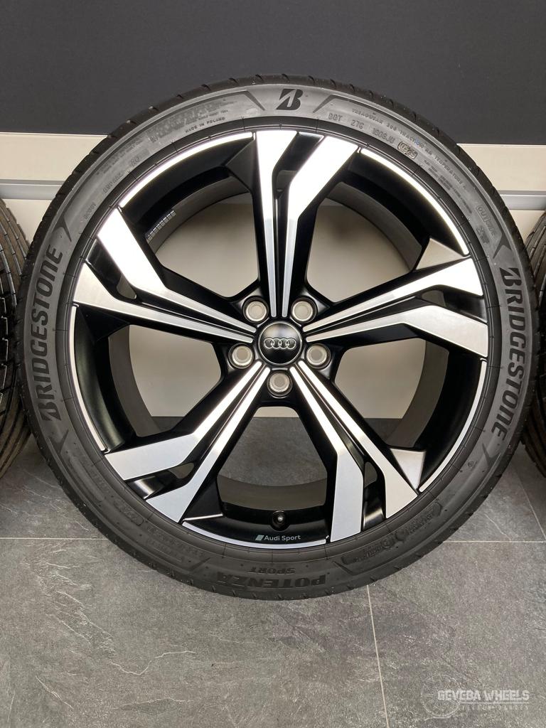 20” originele Audi Q3 F3 Sportback velgen + banden 5x112 83A, Gebruikt, 255 mm, -, -