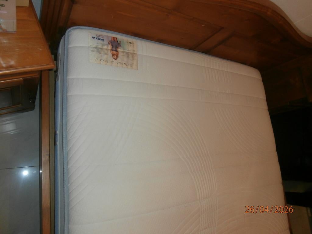 Matelas GelPearl Bultex 8 Mono 140x198x26cm, Maison & Meubles, Chambre à coucher | Matelas & Sommiers, Neuf, Matelas, 140 cm, Enlèvement