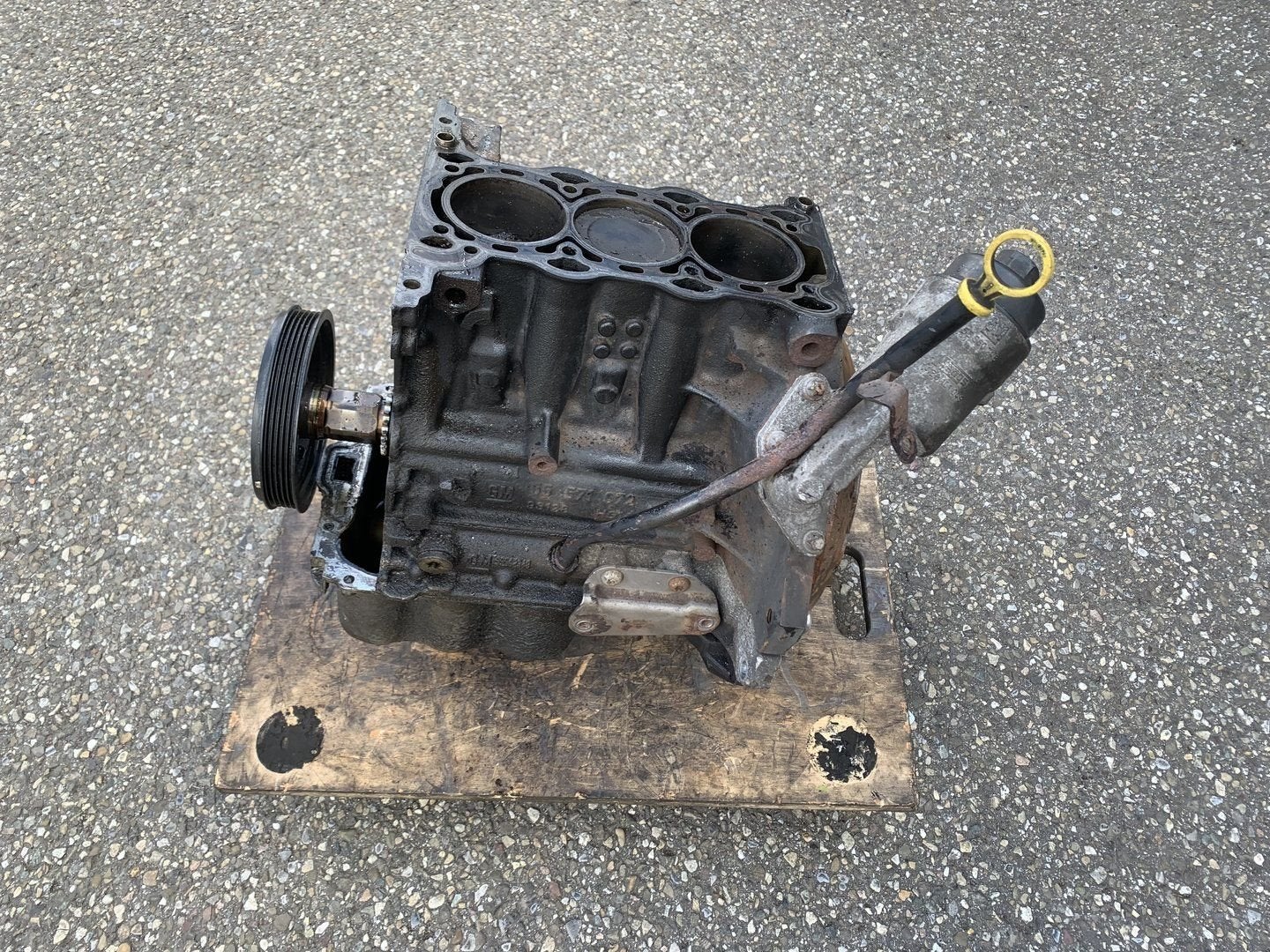 onderblok opel corsa D 1.0 A10XEP 55571072 55562348 motor, Auto-onderdelen, Gebruikt, -, -, Opel
