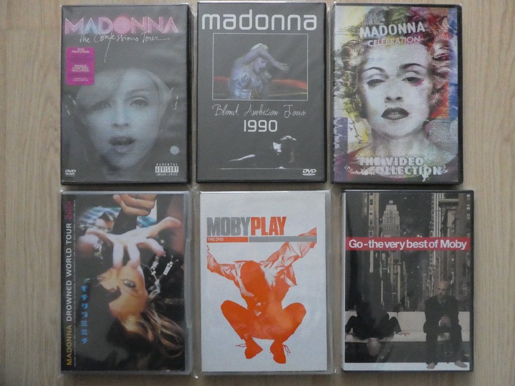DVD de musique - Lettre M, Enlèvement ou Envoi, Utilisé