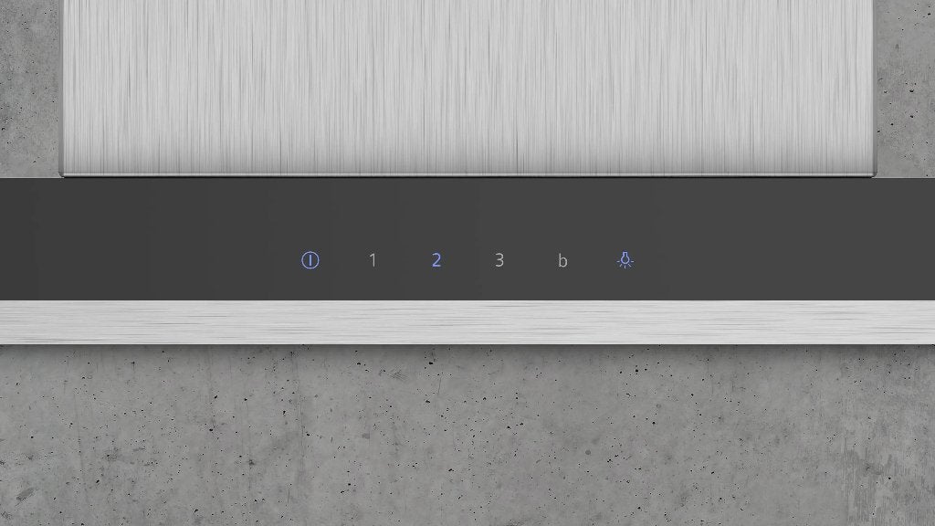 SIEMENS, IQ300 LC96BHM50 Hotte deco (mural) 90-150cm, Moteur, Encastré, Hotte murale, Comme neuf