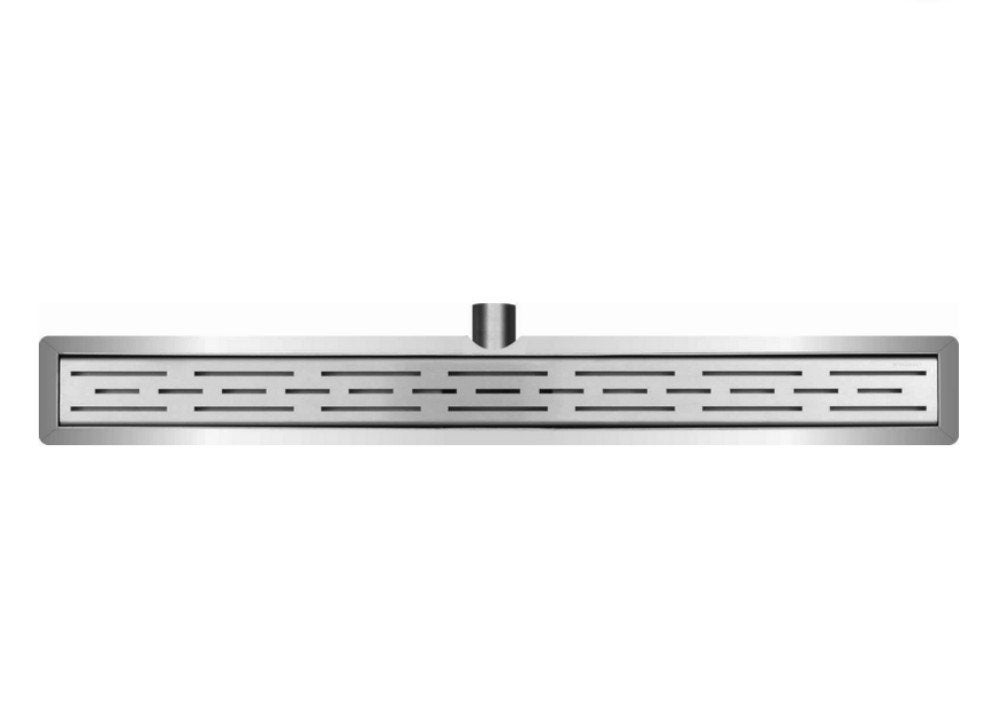 Caniveau de douche avec bride et grille 60x7 cm. ACIER INOXY, Enlèvement, Neuf, Inox