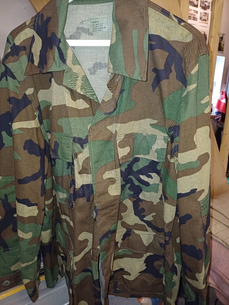 US army BDU hemdvest - 1984, Verzamelen, Militaria | Algemeen, Landmacht, Kleding of Schoenen, Ophalen of Verzenden