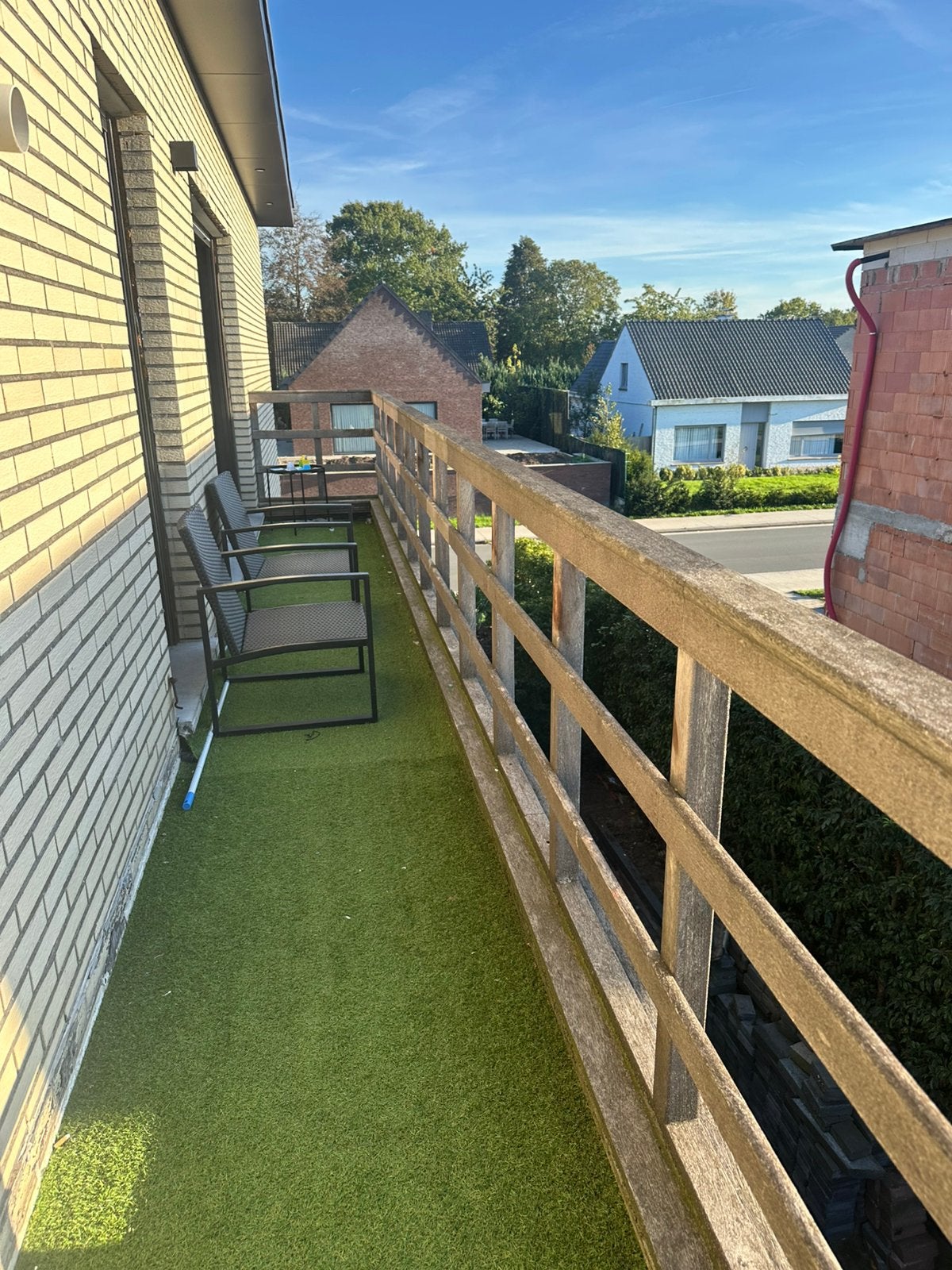 Balkon balustrade hout, Doe-het-zelf en Bouw, Ophalen, Zo goed als nieuw