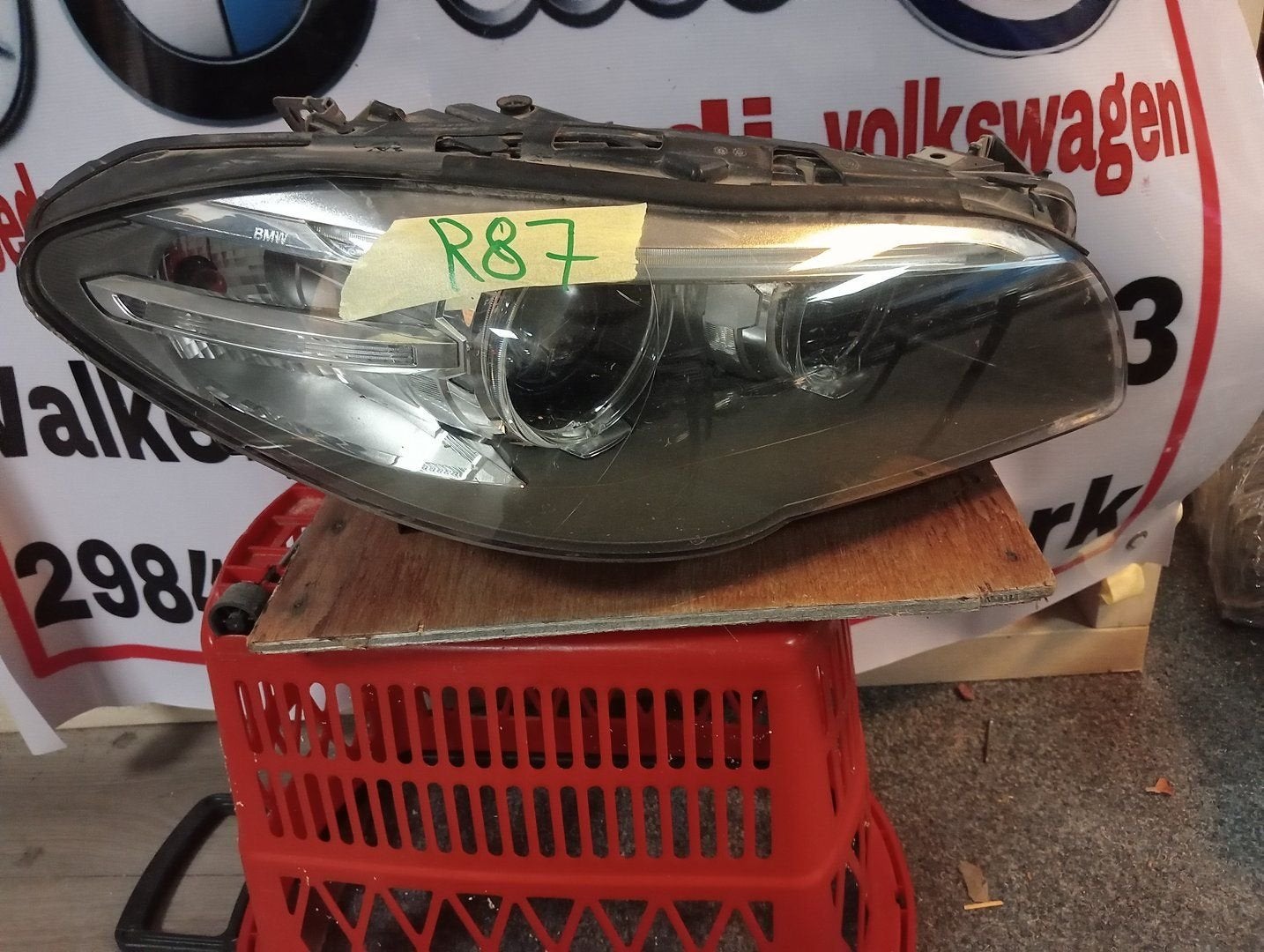 BMW F10 LCI XENON LED KOPLAMPEN ORIGINEEL, Auto-onderdelen, Gebruikt, -, -, Ophalen of Verzenden