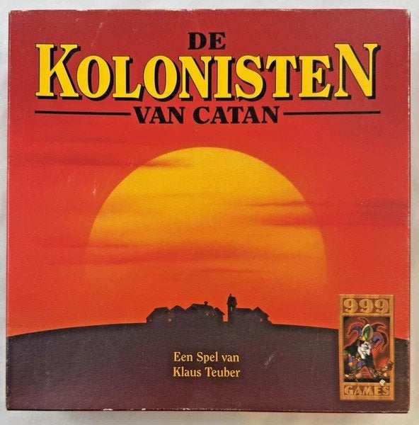 Jeu de base Settlers of Catan, jeu en bois vintage complet, Trois ou quatre joueurs, Envoi, Comme neuf