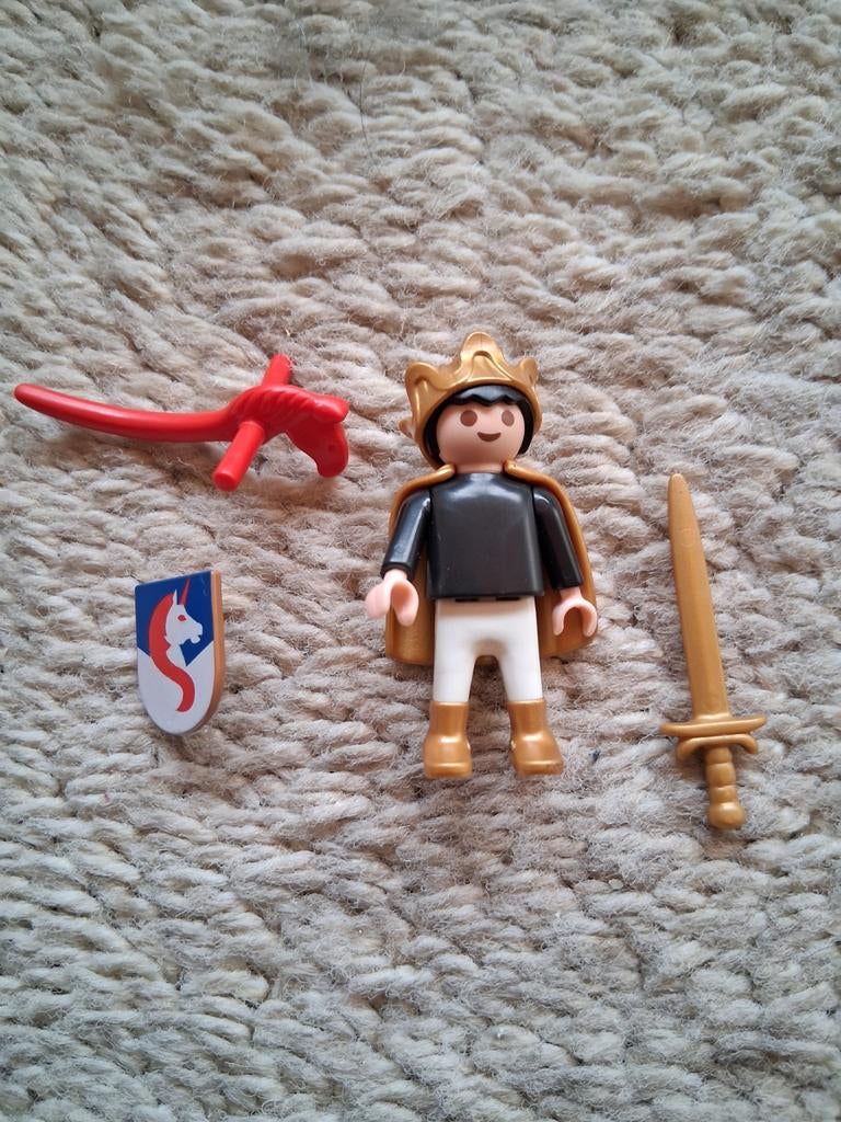 Playmobil 6807 koning met stokpaardje, Kinderen en Baby's, Ophalen of Verzenden