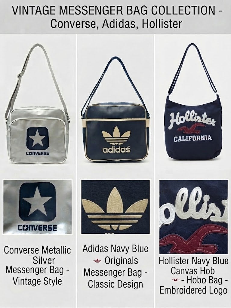 diverse schoudertassen, Ophalen of Verzenden, Gebruikt, Blauw