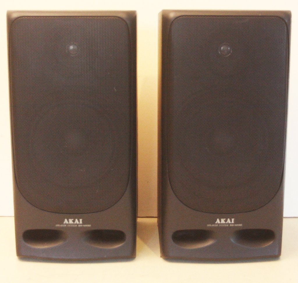 Akai SW-MX92 Luidsprekers / 50 Watt / 8 Ohm / 2-Way System, Audio, Tv en Foto, Luidsprekerboxen, Ophalen of Verzenden, Zo goed als nieuw