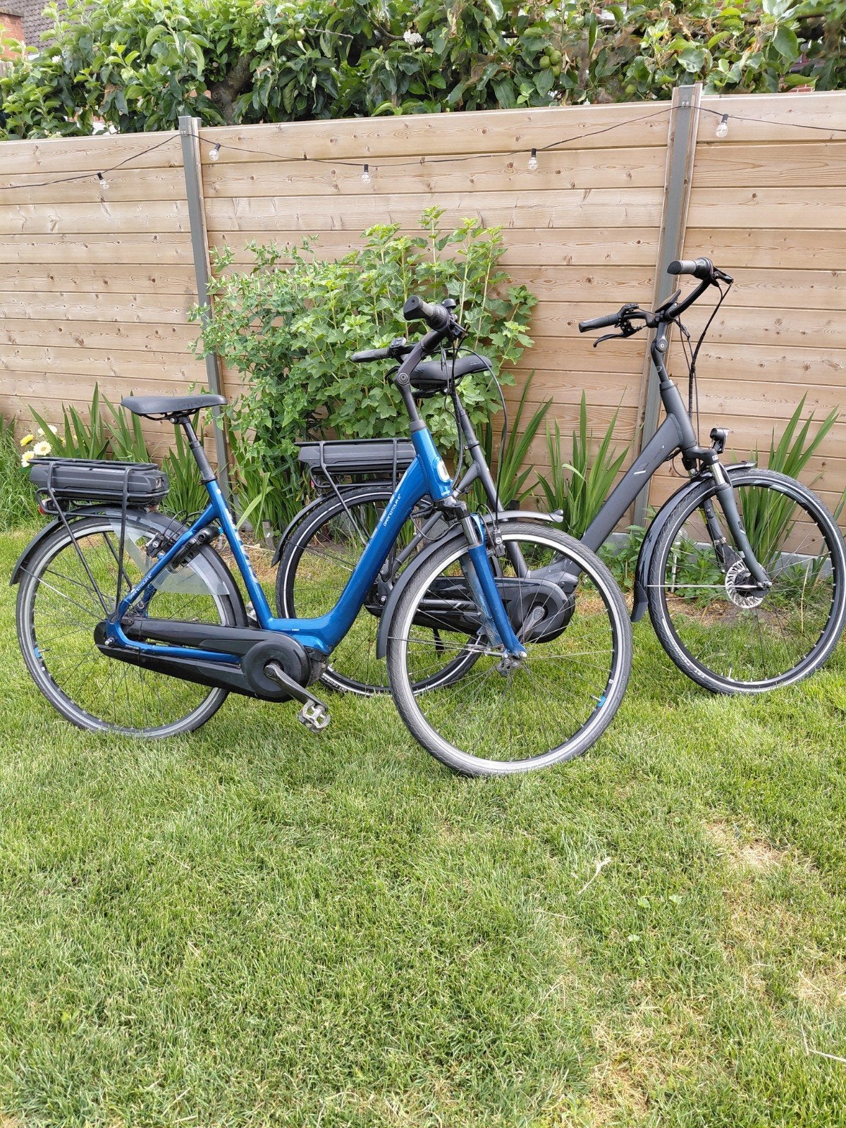 2 giant e bikes te koop.samen of appart te koop!!, Fietsen en Brommers, Ophalen, Gebruikt, 50 km per accu of meer, Giant