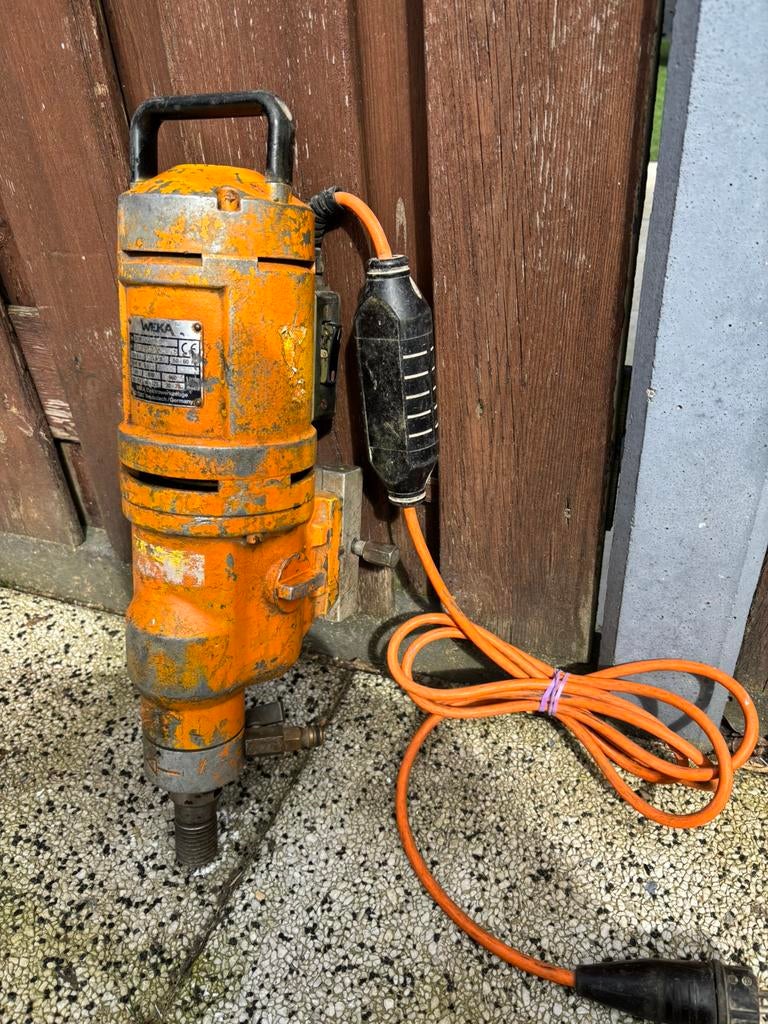Weka diamantboormachine, Bricolage & Construction, Enlèvement, Utilisé, 600 watts ou plus, Perceuse