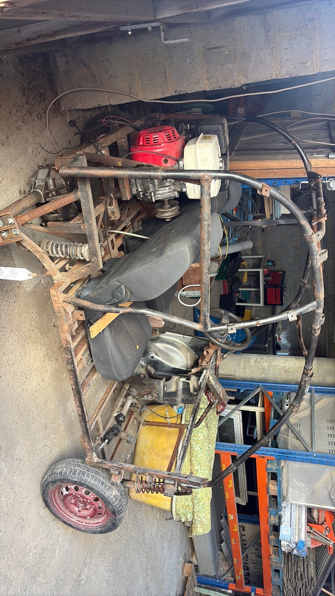 Buggy frame, Zakelijke goederen, Ophalen