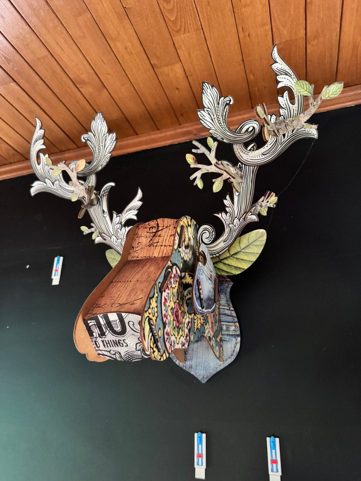 Tête de cerf design, Enlèvement, Comme neuf