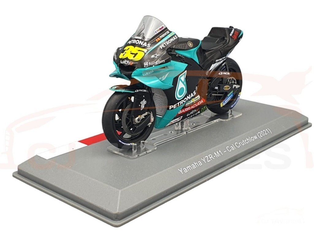 Cal Crutchlow Petronas Yamaha YZR-M1 2021 1:18, Enlèvement ou Envoi, Neuf, Moteur, Autres marques