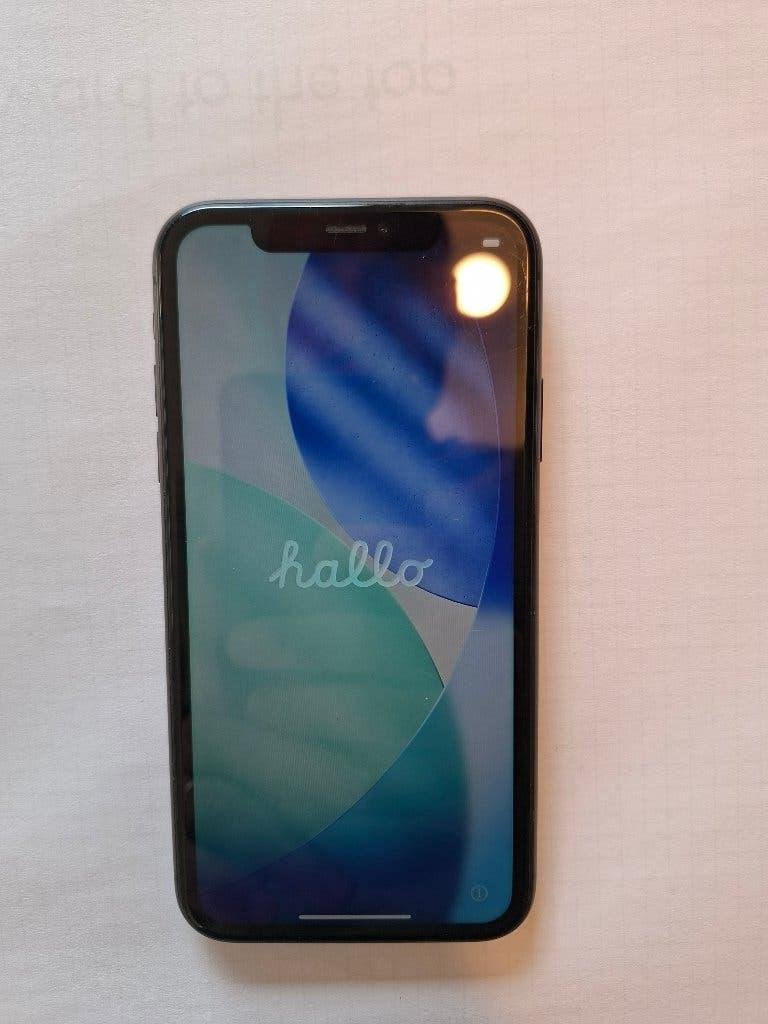 iPhone 11 64 GB Zwart, Télécoms, 75 %, IPhone 11, Enlèvement, Utilisé