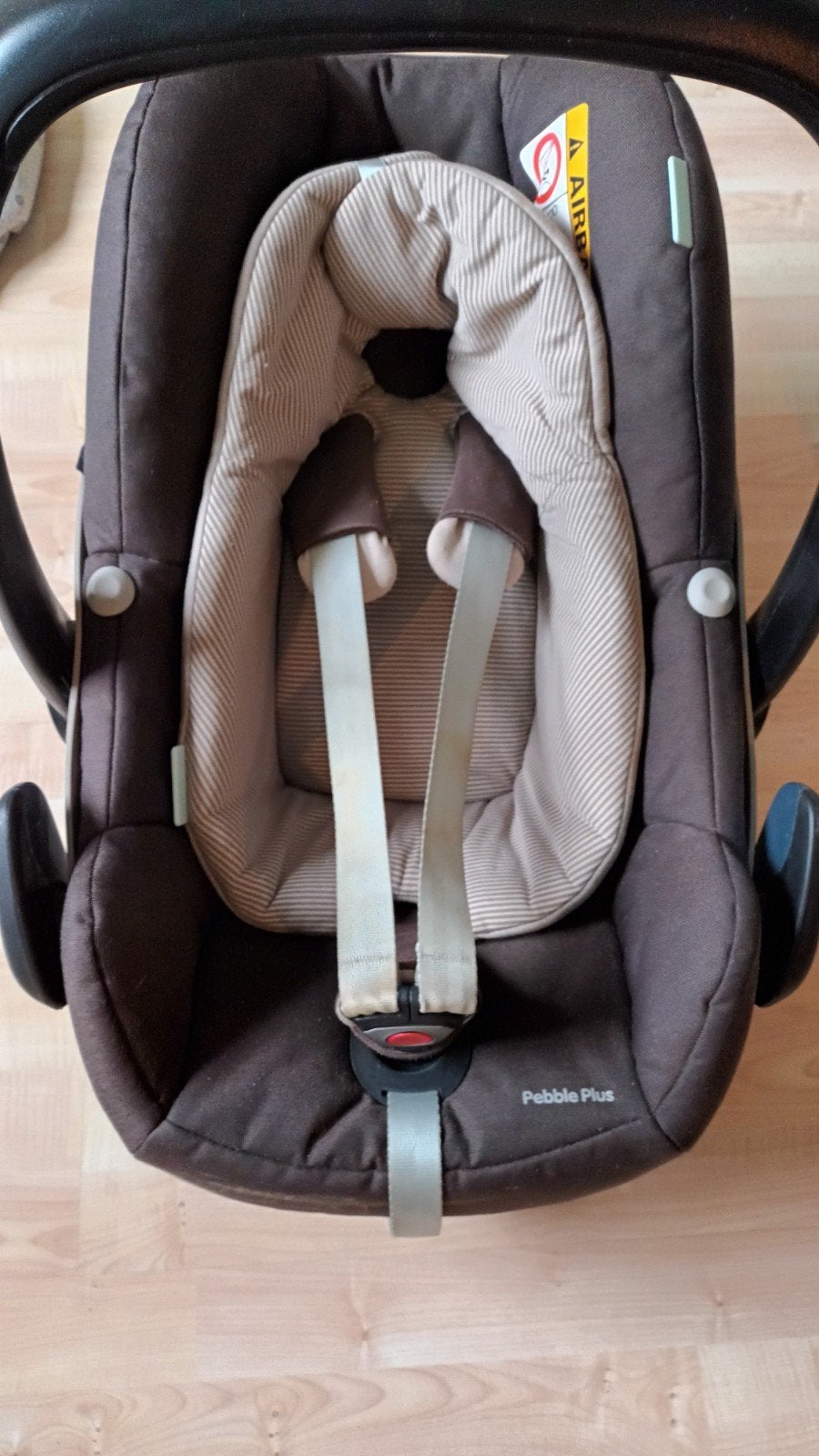 Maxi-Cosi Pebble met accessoires, Ophalen, Gebruikt, Zijbescherming, Isofix