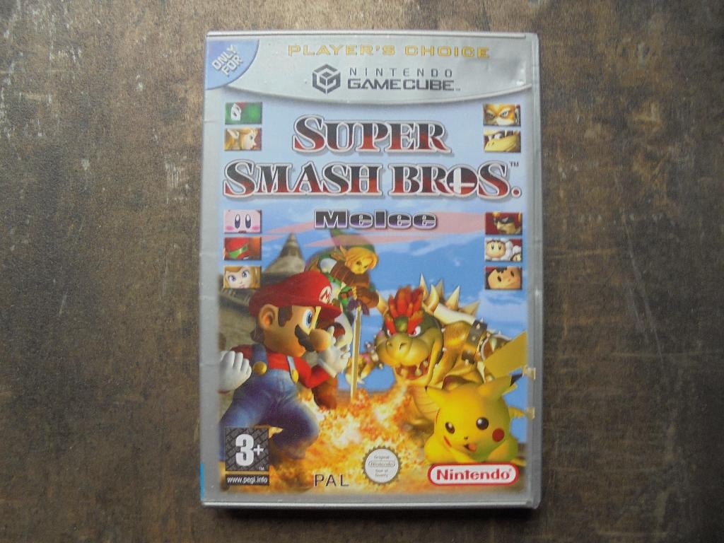 Super Smash Bros. Melee voor GameCube (zie foto's), Enlèvement ou Envoi, 1 joueur, Aventure et Action, Utilisé